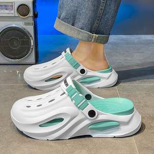 Sandales d'été pour hommes et femmes en EVA à semelle épaisse antidérapante respirante imperméable pour le quotidien et les loisirs, nouvelle mode, bout ouvert surélevé - Product Image 3