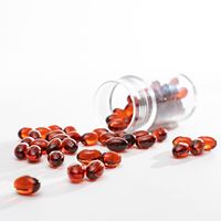 Complément Alimentaire Santé : Capsules d'Huile de Poisson, Formule à Base d'Extraits Végétaux, Améliore la Densité Osseuse, Forme Oblongue, Coque en Gélatine Bovine