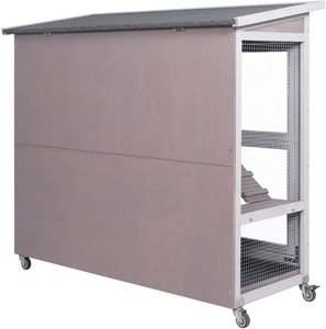 Venta al <span class=keywords><strong>por</strong></span> <span class=keywords><strong>mayor</strong></span> grande 2-Historia de la jaula de conejo con ruedas y rampa de interior y al aire libre <span class=keywords><strong>para</strong></span> productos <span class=keywords><strong>para</strong></span> mascotas - Product Image 5