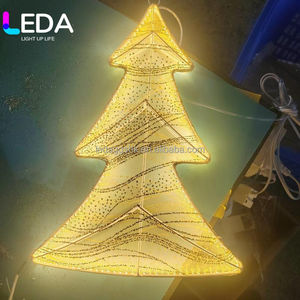 LEDA Nouvelle Décoration de Plafond pour Noël, Étoiles Lumineuses LED Suspendues pour Mariages, Hôtels et Fêtes - Product Image 6