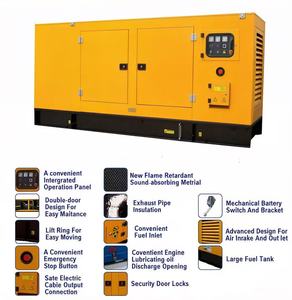 Generador de Gas Silencioso de GNC, GLP y GN para Granjas y Fábricas, Energía de Respaldo, Arranque Automático, Control Remoto, ISO CE 15KW 30KW 50KW 80KW 150KW - Product Image 6