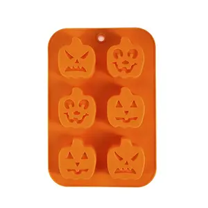 Molde de pastel de silicona de Halloween calabaza fantasma esqueleto momia hornear utensilios para hornear