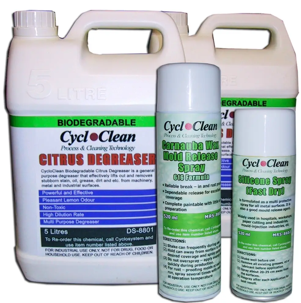Altamente recomendado seguro para o ambiente Limpador industrial Cyclosystem Ingredientes à base de água biodegradáveis Agente de limpeza