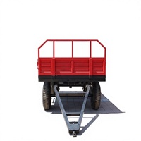Remorques agricoles compactes et puissantes pour tracteurs, remorques utilitaires robustes pour tracteurs agricoles