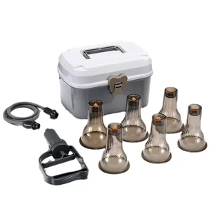 中国传统疗法塑料真空拔罐Hijama 6杯保健套装 - Product Image 1