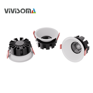 RS02034 Usine <span class=keywords><strong>Vente</strong></span> Directe Super Économique Encastré En Profondeur Anti-Éblouissement 8W 20W LED Spot 50DEG ANGLE DE FAISCEAU pour Bureau À Domicile - Product Image 5