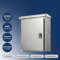 Caja Eléctrica para Exteriores Wanbo-197, Cubierta Impermeable IP65, Cierre de Seguridad, Tamaño Personalizado OEM
