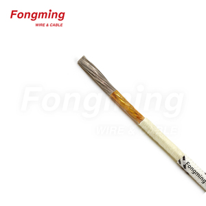 Fil de <span class=keywords><strong>cuivre</strong></span> toronné isolé en polyimide 600V haute température 8 AWG pour applications de chauffage - Product Image 5