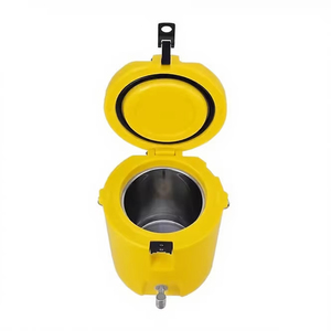 8L nhà máy trực tiếp giá rotomolded đồ uống dispenser, cách điện sữa đậu nành nóng <span class=keywords><strong>container</strong></span> cho nhà hàng khách sạn - Product Image 3