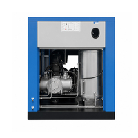 Compresor de Aire de Tornillo Lubricado por Agua, Sin Aceite, de Baja Vibración, Ahorrador de Energía, 110KW 150HP 10bar, Motor Sin Aceite