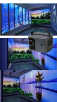 Proyector LED Portátil Inteligente para Cine en Casa y Exteriores, Android, Video, Mini, Entretenimiento Personal, 1080P, HIFI Estéreo