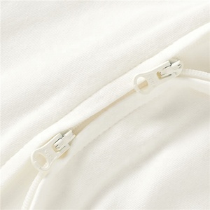 批发脚印婴儿春季睡衣有机棉质睡衣 - Product Image 5