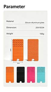 Support de téléphone pliable multifonctionnel réglable, support de tablette en silicone, support d'affichage portable pour appareil mobile - Product Image 3