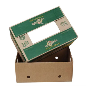 Yuexin chuối khoai tây vận chuyển hộp giấy sóng đóng gói carton tùy chỉnh in nông nghiệp không thấm nước di chuyển PP SPC hộp - Product Image 2