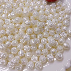 Aomiao's Mystery Acrylic Flower <b>Beads</b> 8mm 10mm For Jewelry Making - Product Image 2