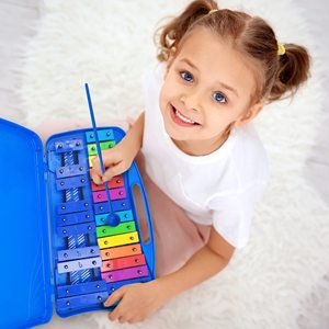 <span class=keywords><strong>Xylophone</strong></span> <span class=keywords><strong>chromatique</strong></span> en métal coloré à 25 touches Glockenspiel <span class=keywords><strong>chromatique</strong></span> Glockenspiel 25 notes (TG25) - Product Image 6