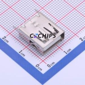 916-262A1018Y10202 USB Connector Through hole Component (THT) Connector Type-A USB 2.0 Female Through Hole - Product Image 1