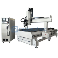Machine CNC à tête rotative à 180 degrés la plus vendue avec prix abordable / Routeur CNC 4 axes à tête oscillante / Machine de découpe du bois 1325