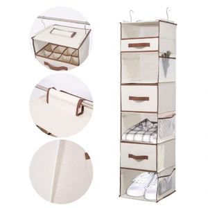 Estantes Colgantes Plegables Multiusos de Alta Calidad para Ropa y Zapatos, Organizador de Armario Colgante con Cajones - Product Image 3