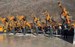 KJ311シングルドリルブーム二重層ビームフル油圧地下掘削ジャンボブーマードリフター付きトンネルロックドリル用 - Product Image 6