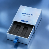 Boîtes en carton rigide coulissantes personnalisées pour flacons, emballage de flacons de recharge, emballage de flacons de peptides