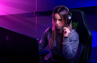 Audífonos Originales para Juegos Razer BlackShark V2 X USB, Controlador TriForce de 50 mm, Sonido Envolvente 7.1, Micrófono con Cancelación de Ruido HyperClear