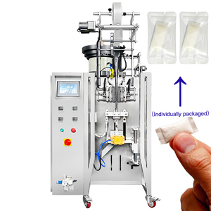 Desinfección de cloro a prueba de humedad Purificación de agua <span class=keywords><strong>Efervescente</strong></span> Máquina de embalaje de conteo de un solo gránulo 1-6 Envoltura de alimentos - Product Image 1