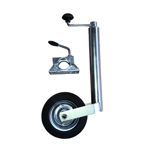Roue de jockey électrique pour lève-voiture de caravane et lève-toit de camping-car, roue pleine de 8 pouces, kits de conversion pour fauteuils roulants et fourgons - Product Image 5