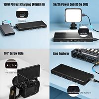 ORIVISION UCH904 Kartu Pengambilan Sinyal HDMI 4 Kanal 4K60 yang Stabil dengan Loop-out 4K60 & PD 100W untuk Siaran OBS VMix
