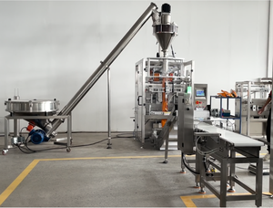 KenHigh Prix usine Emballeuse verticale entièrement automatique de qualité alimentaire pour le conditionnement en sacs de café, épices, amidon d'amylune, assaisonnements, poudre de protéines et farine - Product Image 5