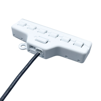 MYUNDZ Quick Connect TL-106CV Répartiteur LED 1 entrée 6 sorties Connecteur parallèle avec bornes à encliquetage pour 94V-2 Certifié anti-feu 0-42V CC 3A