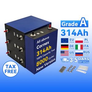 Cellule de batterie prismatique haute performance Cornex 3.2V 314Ah, 10000 cycles, gamme de performances 280Ah-340Ah, Lithium-ion - Product Image 1