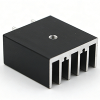 Dissipateur thermique en aluminium OEM, dissipateur thermique en aluminium personnalisé, prix d'usine, dissipateur thermique en aluminium 6063-T5