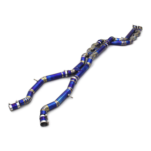 Tubo de Escape de Ajuste Directo para BMW M3/M4 F80/F82 3.0T 2014-2019, Tubo Central Ligero de Titanio Boska de 63 mm/2.5 Pulgadas de Igual Longitud - Product Image 1