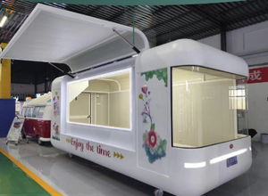 Volledig uitgeruste fastfood-truck trailers, onze mobiele concessiekitchens, aanhangwagen voor voedselverkoop - Product Image 4