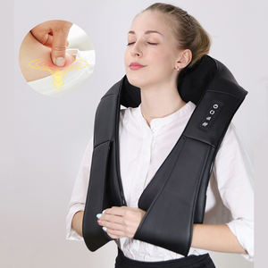 Masajeador de cuello y hombros para amasar y calentar <span class=keywords><strong>2025</strong></span> con control cronometrado para aliviar el dolor muscular y proporcionar comodidad física - Product Image 3