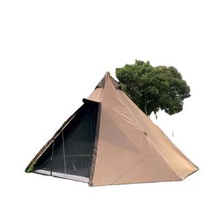 Tente de randonnée pyramidale pour 2 personnes, légère, ultralégère, imperméable, trois saisons, fabriquée en Oxford, pour l'extérieur, fournie par une usine professionnelle - Product Image 4