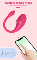 Vibrateur sans fil contrôlé par application portable, télécommande, usage adulte