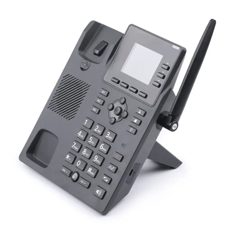 2G/3G/4G telefon SIP ağ masaüstü telefon sabit kablosuz telefon FWP cordlss telefon SIM kart okul ofis otel