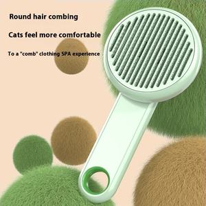 <span class=keywords><strong>Pet</strong></span> Escova Runpin Jx-0010 Cães e Gatos Depilação Pente Fino Auto-limpeza Escova Grooming Comb Produtos para Animais <span class=keywords><strong>Pet</strong></span> Supplies - Product Image 3