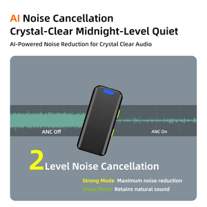 Microphone sans fil 4-en-1 et micro-cravate à quatre canaux avec écran HD et réduction de bruit IA, OEM ODM pour l'enregistrement vidéo YouTube TikTok - Product Image 3