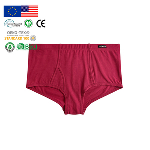 <span class=keywords><strong>Slip</strong></span> e Boxer da <span class=keywords><strong>Uomo</strong></span> Rosso Vino con Logo Personalizzato, Tessuto Liscio ad Alta Elasticità, Biancheria Intima Maschile, MOQ Basso, Uso Quotidiano, Spandex - Product Image 1