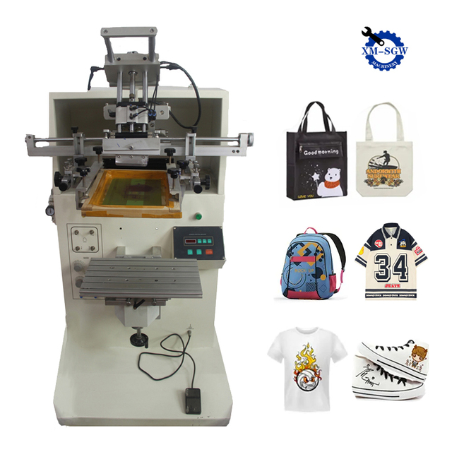 High Quality Plane Electric Screen Printing Machine a Flat Screen Printing Machine for Textiles and Plastic