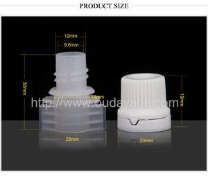 Fabricant chinois de becs verseurs en plastique avec bouchon pour bouteilles, design anti-fuite, taille et couleur personnalisables, marque Oudaya - Product Image 6