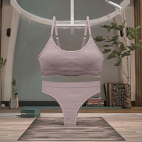 Özel Tasarım Kadın Seksi Push-Up Tam Kaplı Pedli Balensiz Destekli Tek Parça Fitness Crop Top Bikini Düz Günlük Kullanımlı Nefes Alabilen