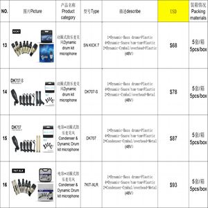 Vente chaude Professionnel Usb Mic Microphone Studio Condensateur Avec Annulation De Bruit À Bas Prix Mini Pc Usb Tambour Microphones - Product Image 6