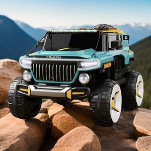 <span class=keywords><strong>2</strong></span>-Sitzer elektrische Kinder autos Batterie betriebenes fern gesteuertes Aufsitz spielzeug für <span class=keywords><strong>2</strong></span> bis 4 Jahre langlebiges Kunststoff material - Product Image 1