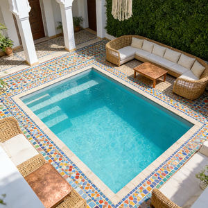 Piscina con filtro, piscina de 18 pies, la piscina más grande, piscina independiente, piscina de lujo de fibra de vidrio, piscina enorme de fibra de vidrio - Product Image 4