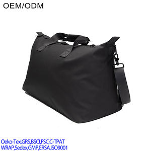 Bolsa impermeable DMC Weekender para mujer, bolsa de gimnasio deportiva esencial de viaje para hombre, bolsa de equipaje de noche con funda de carrito - Product Image 2