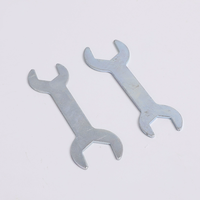 13mm 14mm 17mm 4mm à 14mm Clé hexagonale plate simple à fourche Mini clé à chocs jetable mince estampillée Clé à molette bon marché